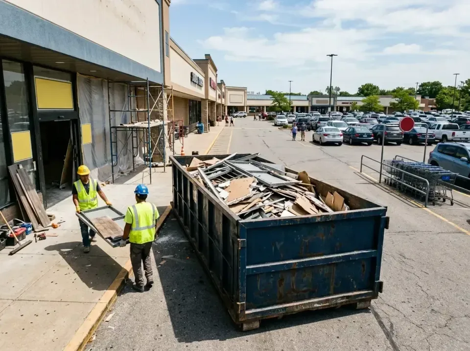 retail-store-renovation-debris-003 — frequently asked questions, Roll-off Dumpster Rentals in Momence, IL